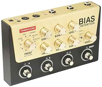 ■Positive Grid BIAS DISTORTION PRO 歪み Bias Distortion Pedal Demo - YouTube